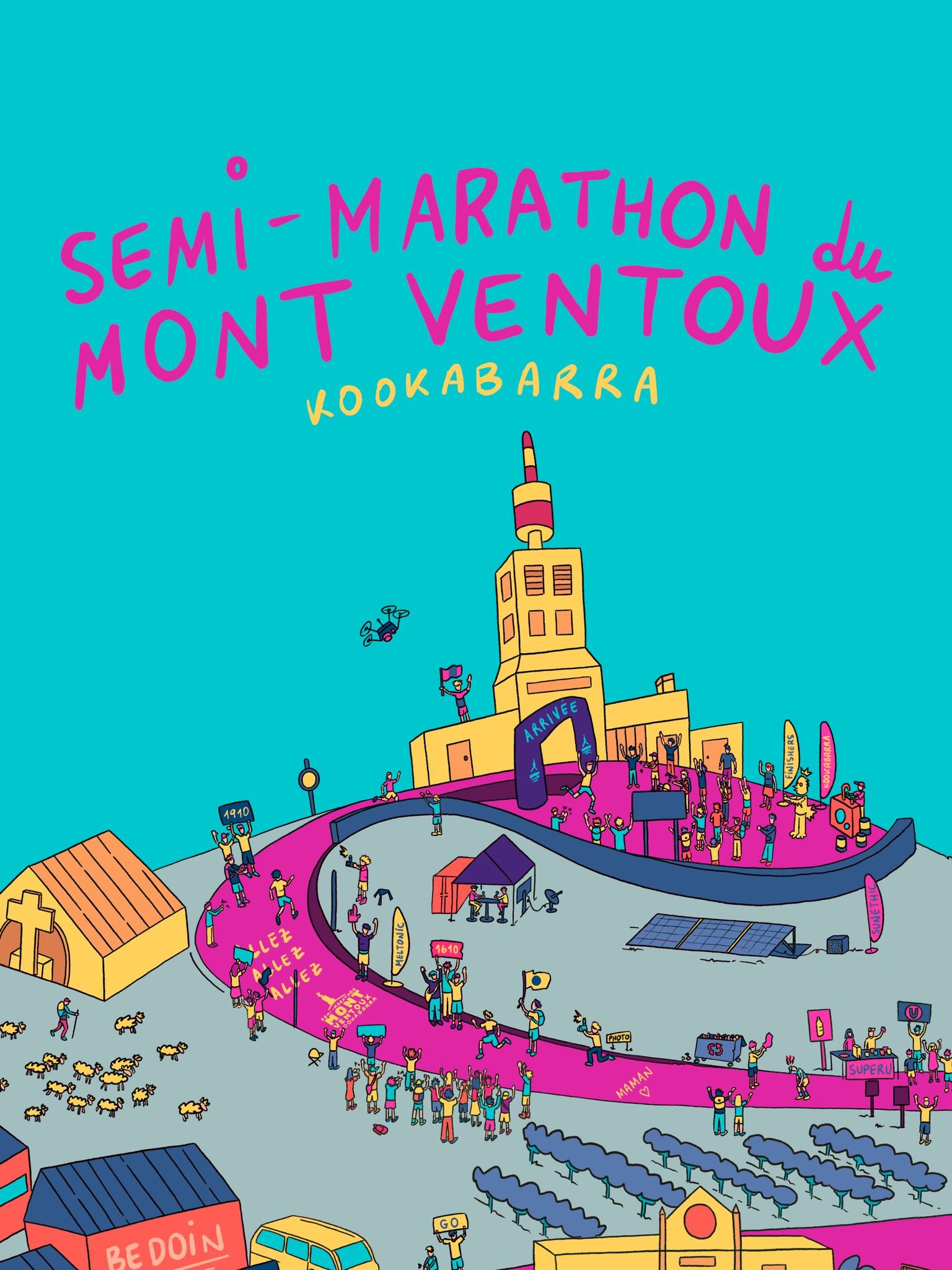 Semi-Marathon du Ventoux Kookabarra