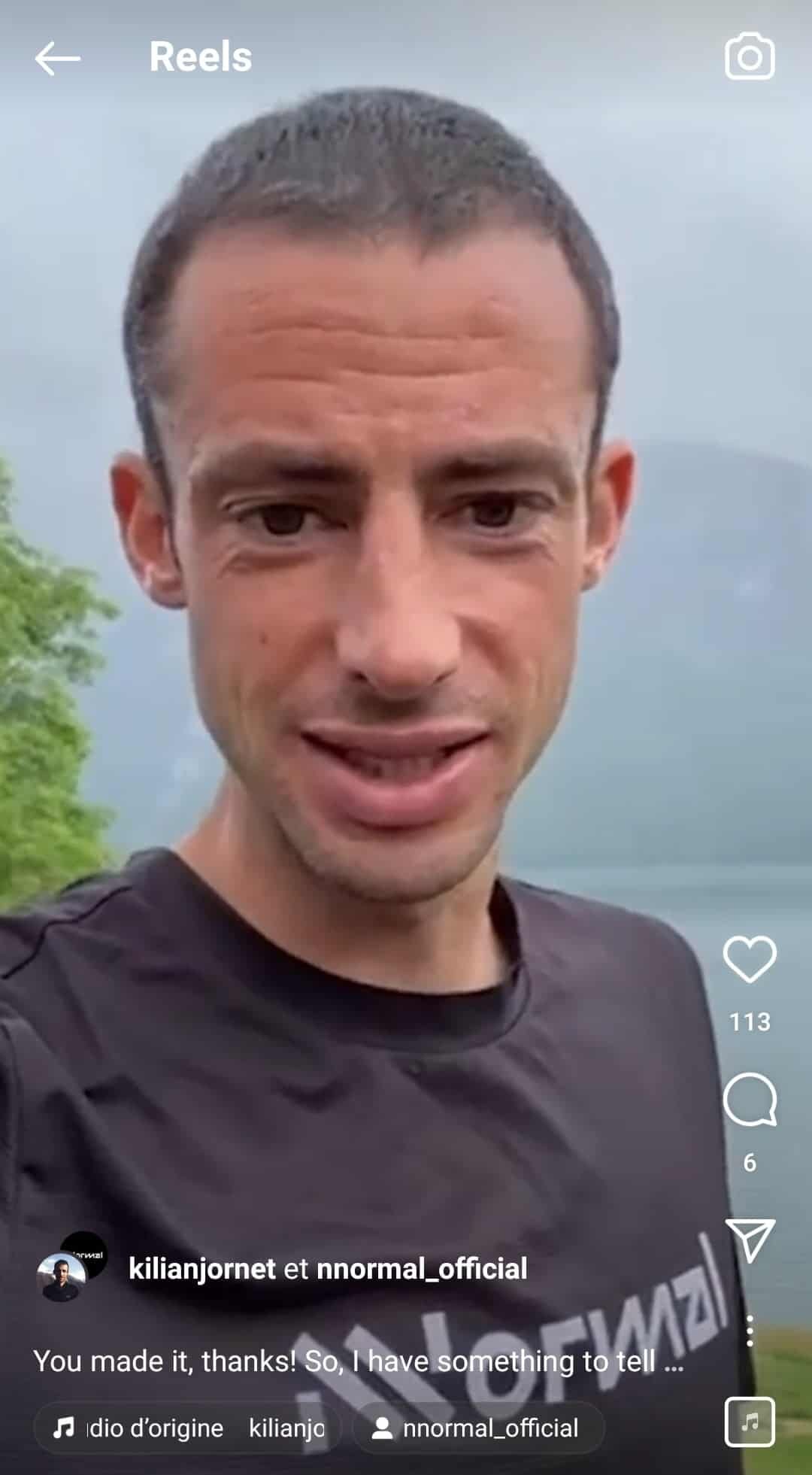 Kilian Jornet UTMB 2023