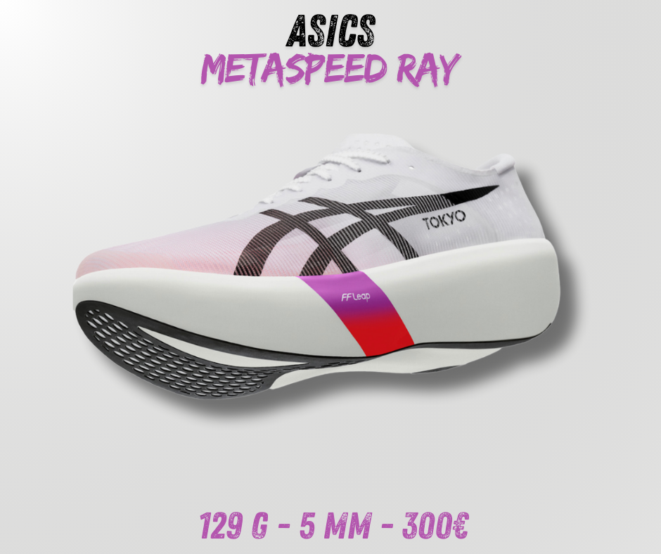 Asics METASPEED RAY : 129g